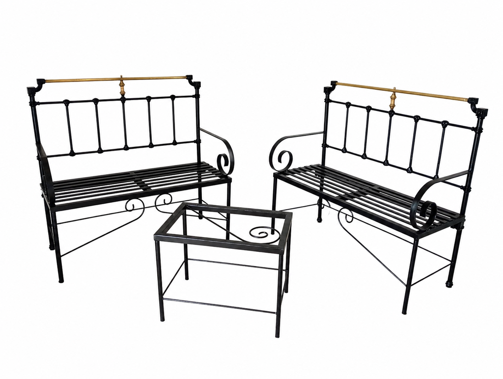 CONJUNTO DE DOS BANCO Y MESA