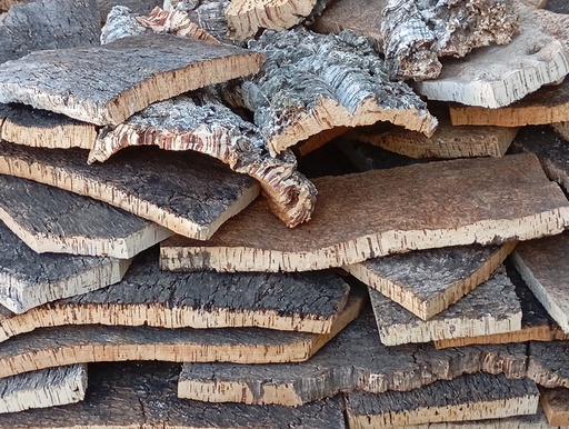 Lámina de corcho cocido