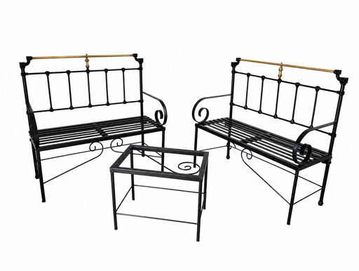 CONJUNTO DE DOS BANCO Y MESA